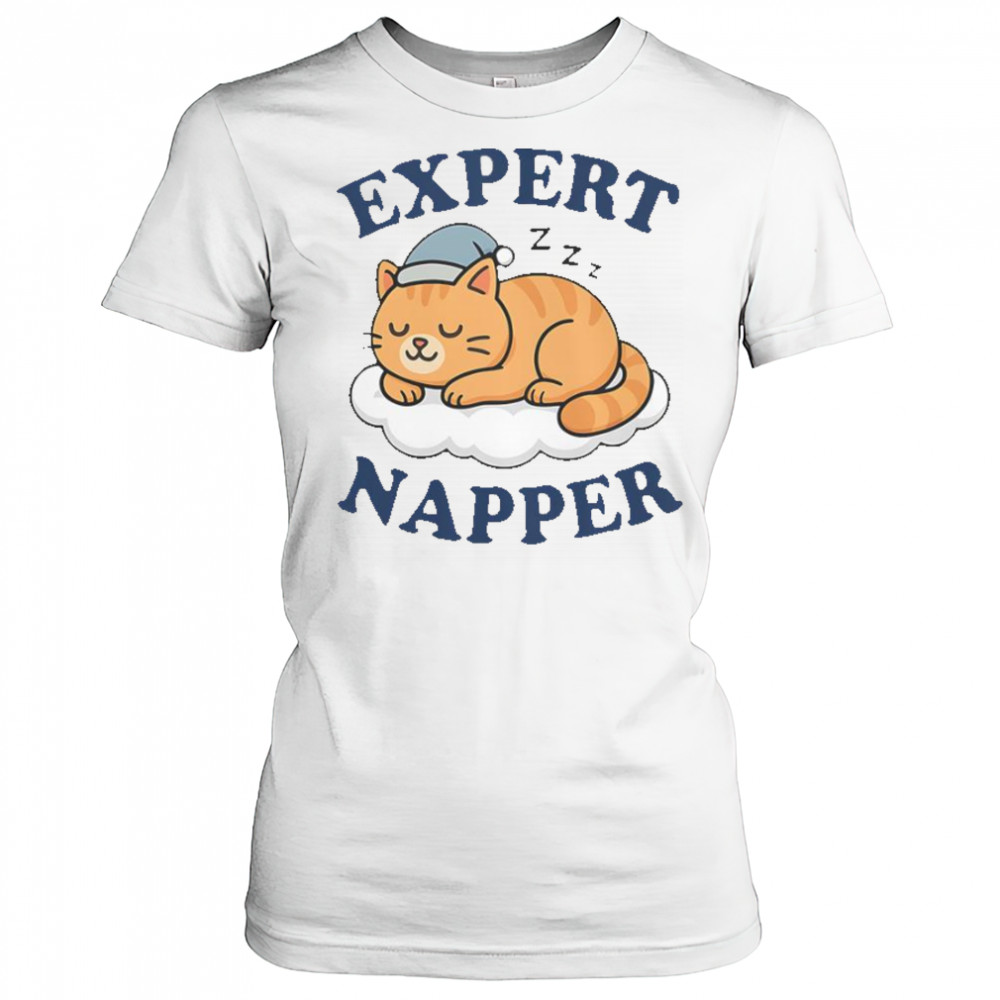 Cat Expert Napper Kitty Sarcasm Humor Cat Saying T-Shirt Women's T-shirt