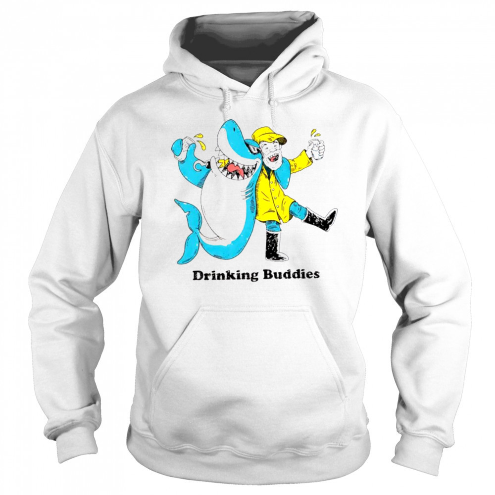 Drinking buddies Shark funny shirt Sweatshirt