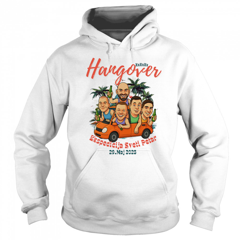 Ekspedicija Sveti Petar Bachelor Party Hangover Road Trip shirt Sweatshirt