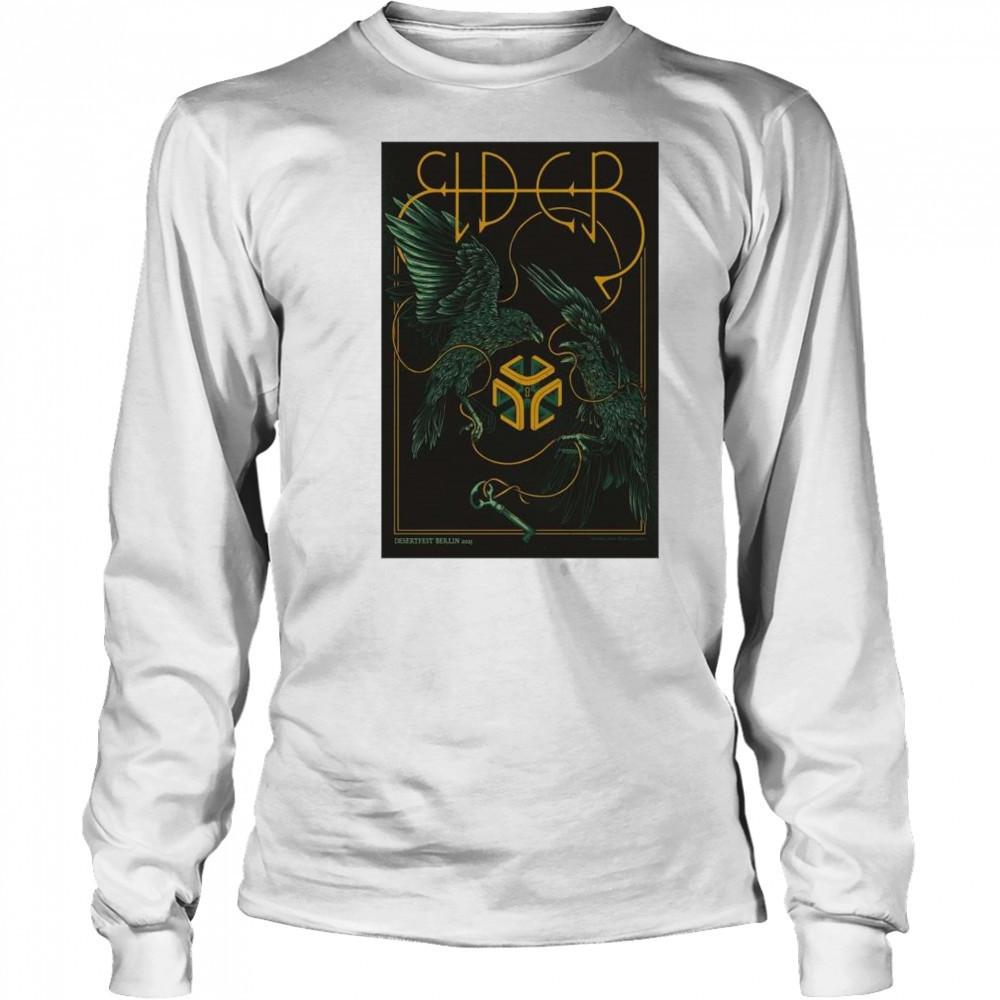 Elder Desertfest Berlin Tour 2025 t-shirt Long Sleeved