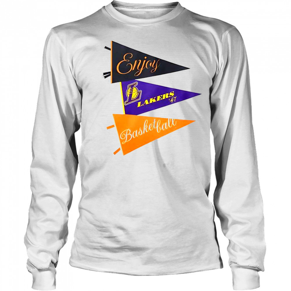 Enjoy Basketball X Los Angeles Lakers Hoop Enthusiast Capsule Collection T-Shirt Long Sleeved