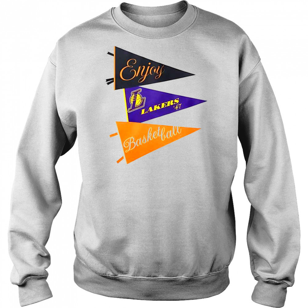 Enjoy Basketball X Los Angeles Lakers Hoop Enthusiast Capsule Collection T-Shirt Hoodie