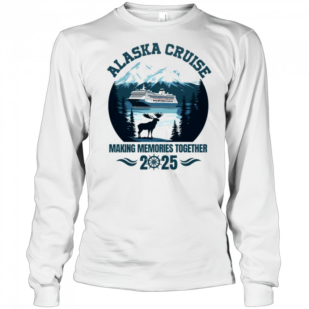 Family Friends Group Alaskan Alaska Cruise 2025 Matching shirt Long Sleeved