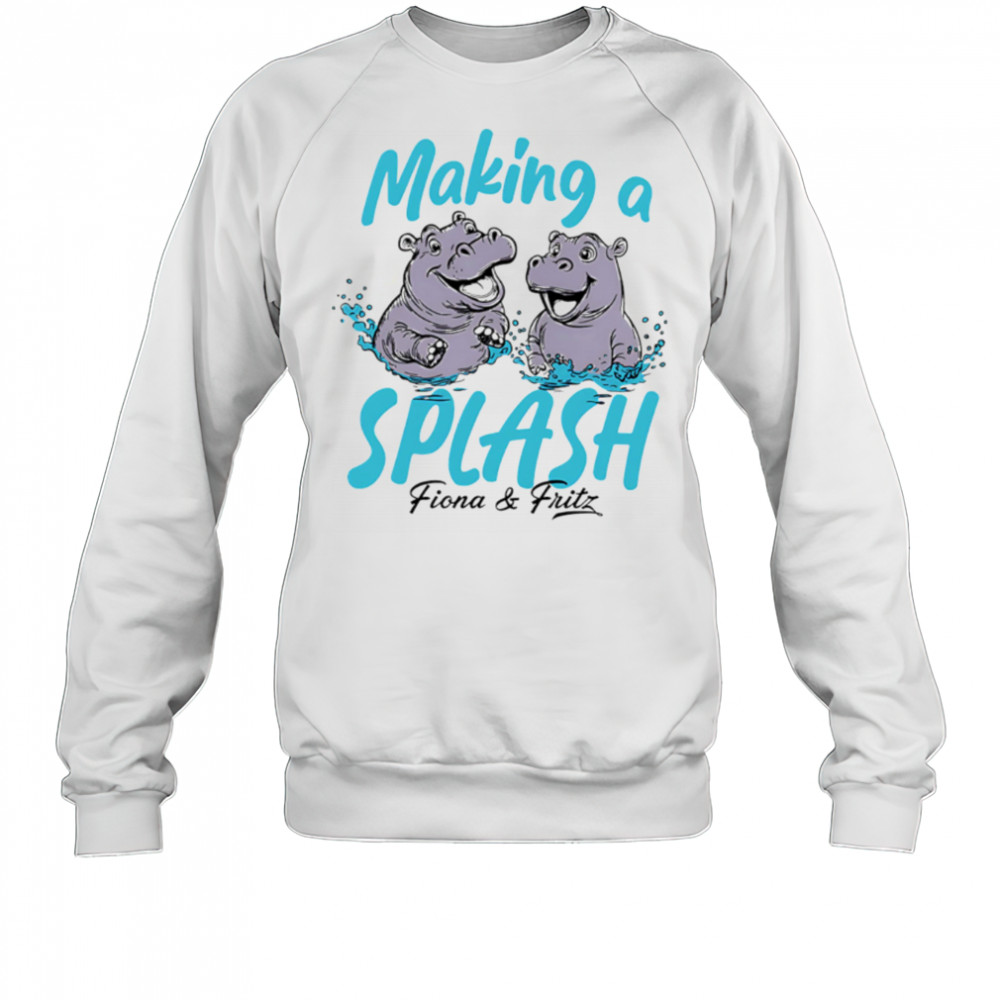 Fiona and Fritz Making a Splash Mod Deng shirt Sweatshirt