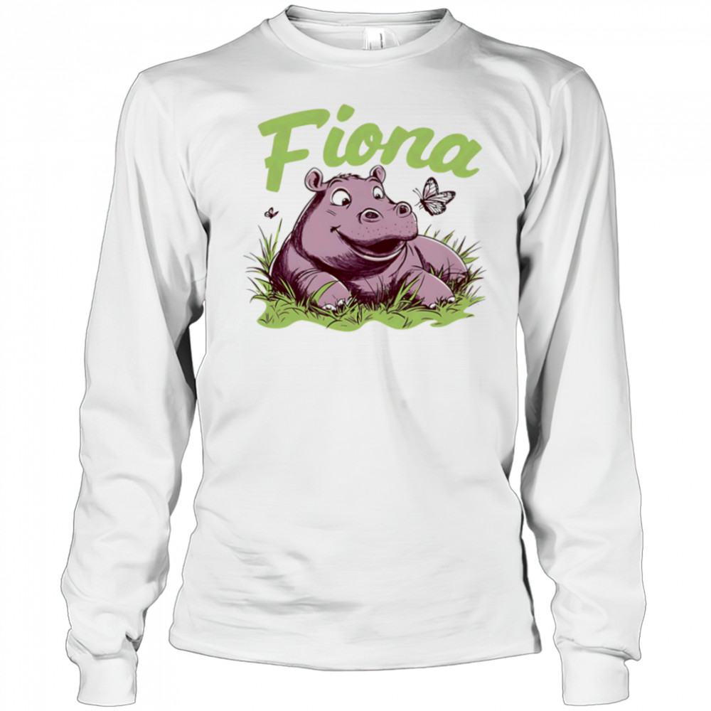 Fiona Moo Deng shirt Long Sleeved