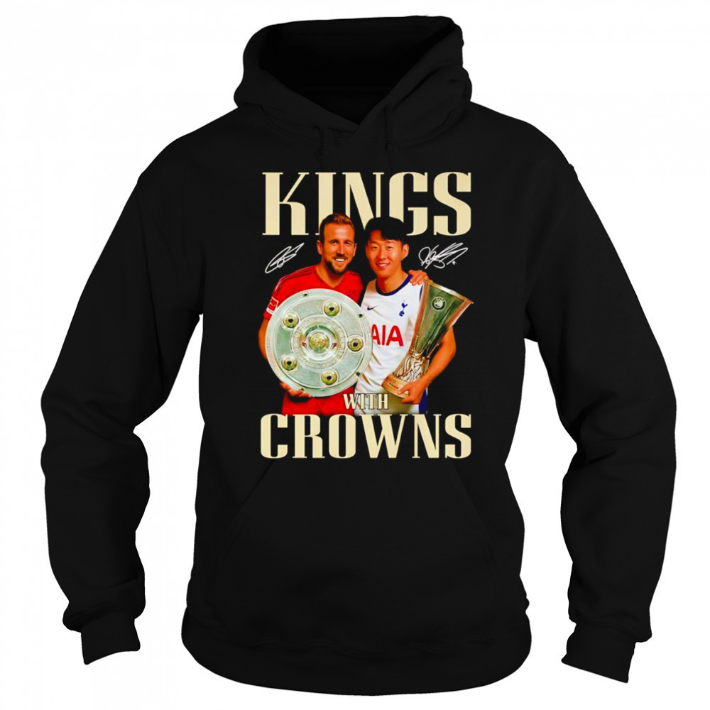 Harry Kane and Son Heung Min Kings with crowns shirt Sweatshirt