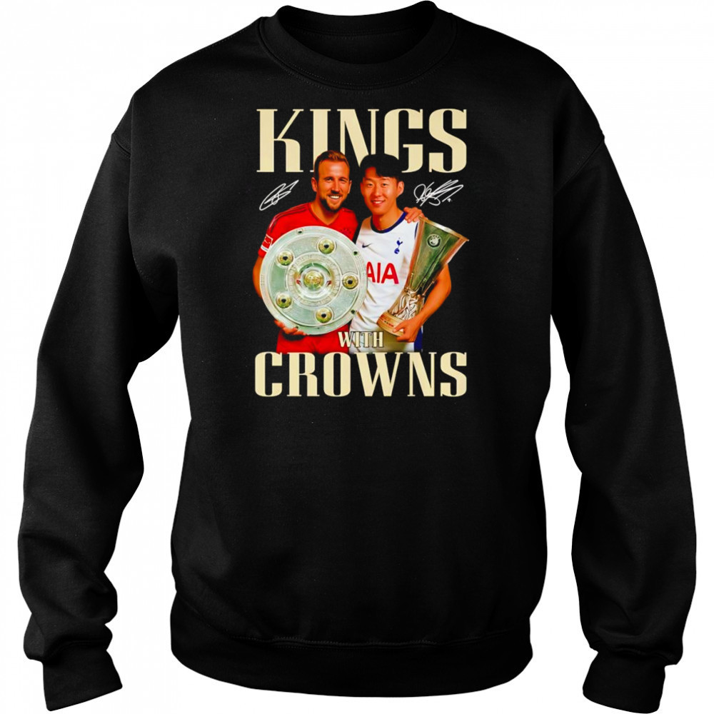 Harry Kane and Son Heung Min Kings with crowns shirt Hoodie