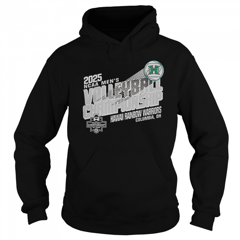 Hawaii Warriors 2025 NCAA Men’s Volleyball Championship T-Shirt Sweatshirt