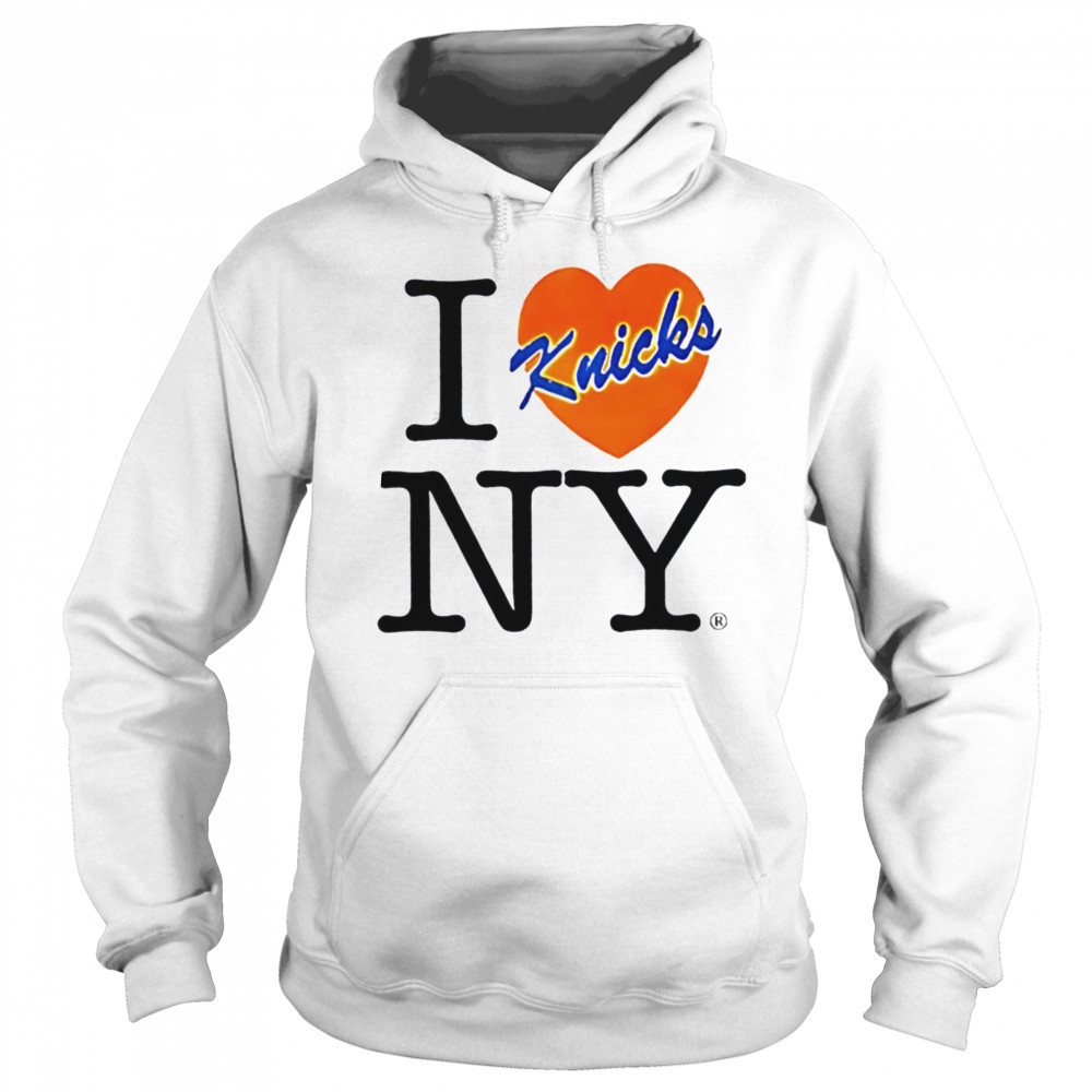 I love NY New York Knicks heart shirt Sweatshirt