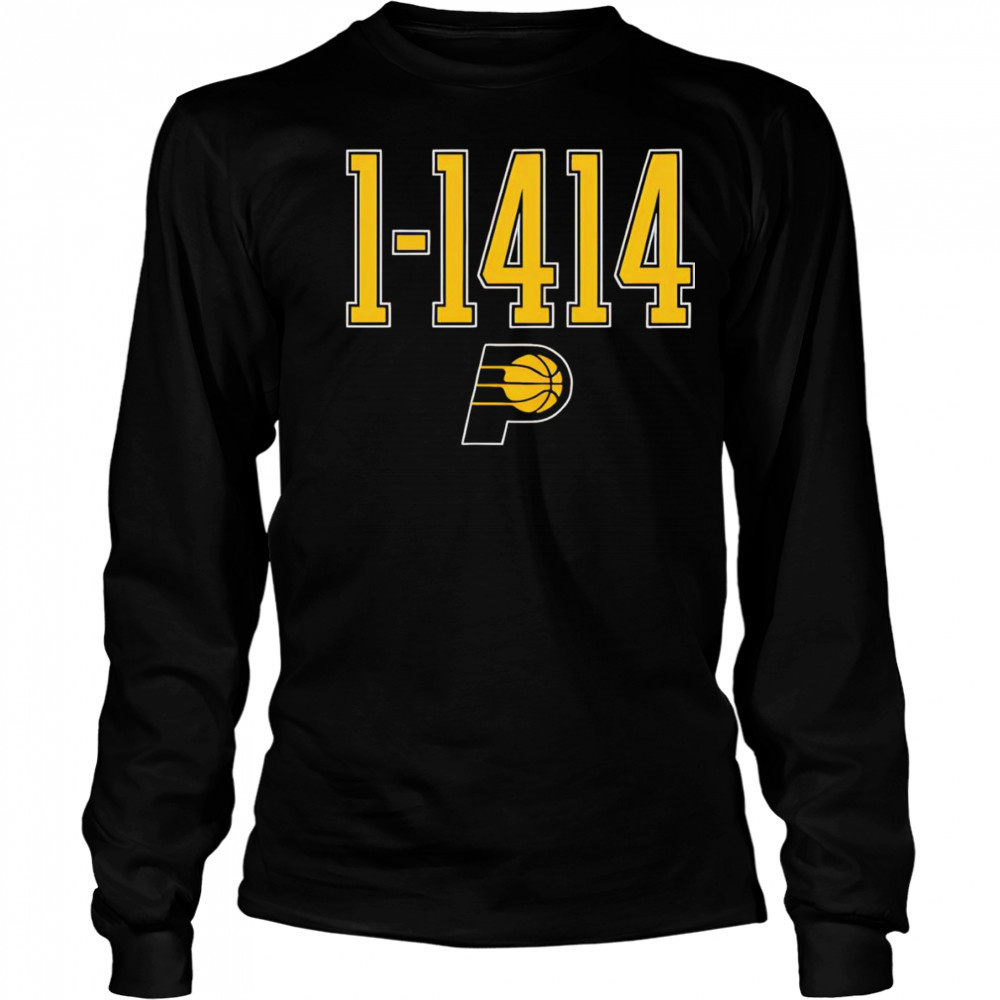 Indiana Pacers 1-1414 basketball shirt Long Sleeved