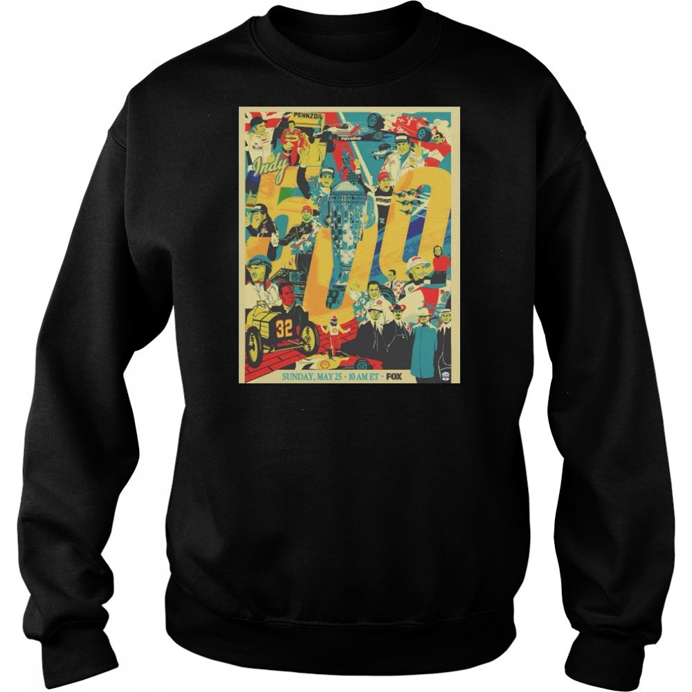 Indy 500 Sunday May 25 2025 Indianapolis Motor Speedway t-shirt Hoodie