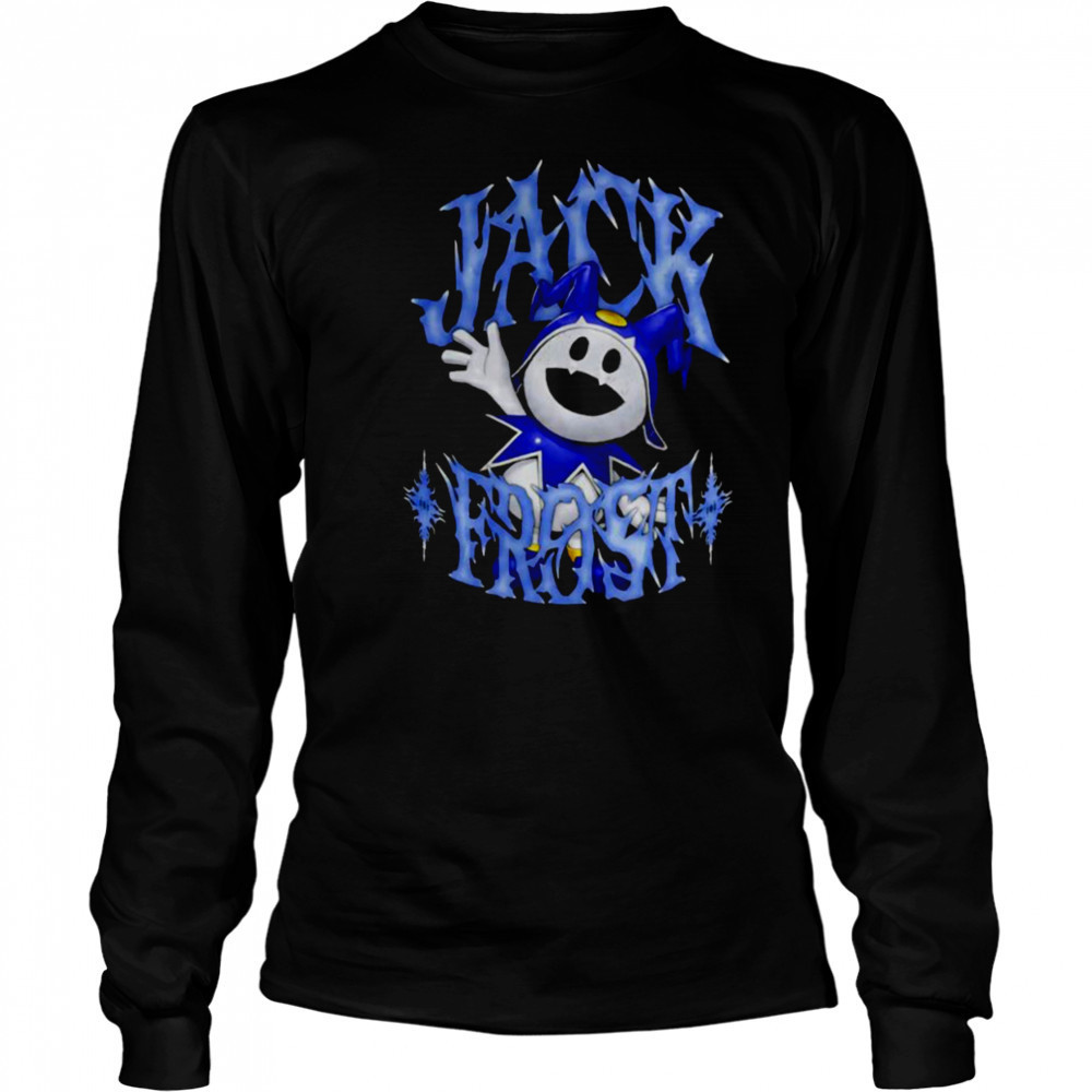 Jack Frost cartoon shirt Long Sleeved