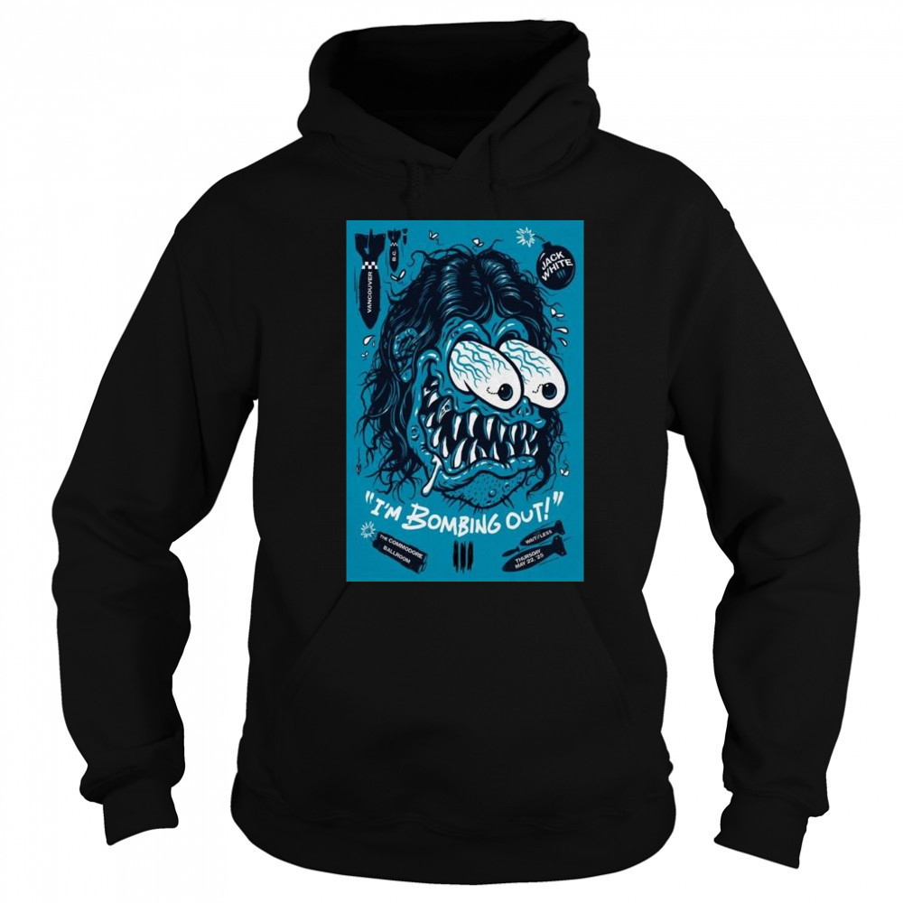 Jack White Commodore Ballroom Vancouver BC May 22 2025 Tour I’m Bombing Out t-shirt Sweatshirt