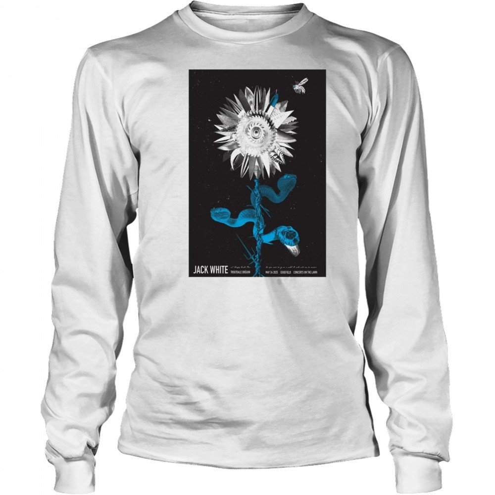 Jack White McMenamins Historic Edgefield Manor Troutdale OR May 24 2025 Tour t-shirt Long Sleeved