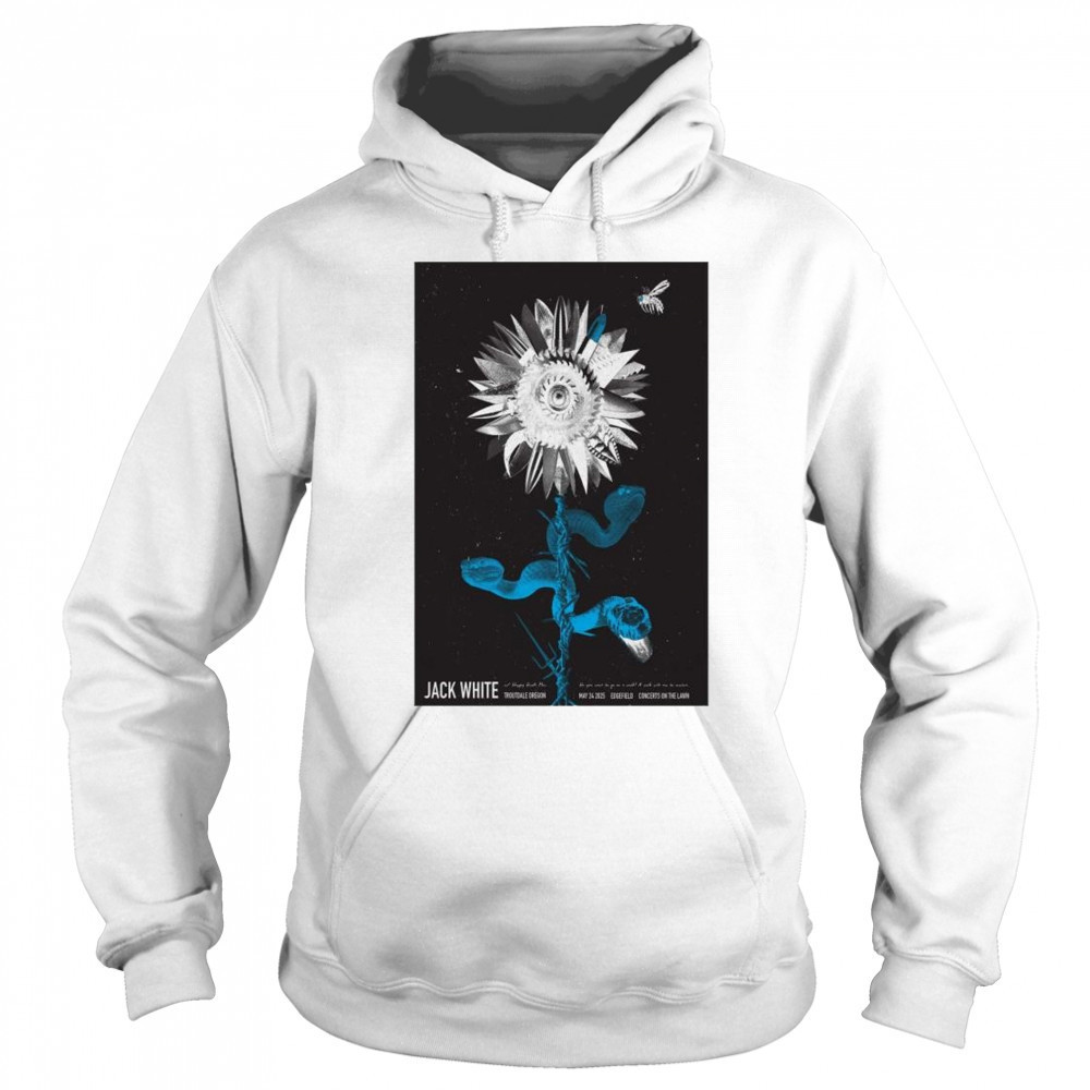Jack White McMenamins Historic Edgefield Manor Troutdale OR May 24 2025 Tour t-shirt Sweatshirt