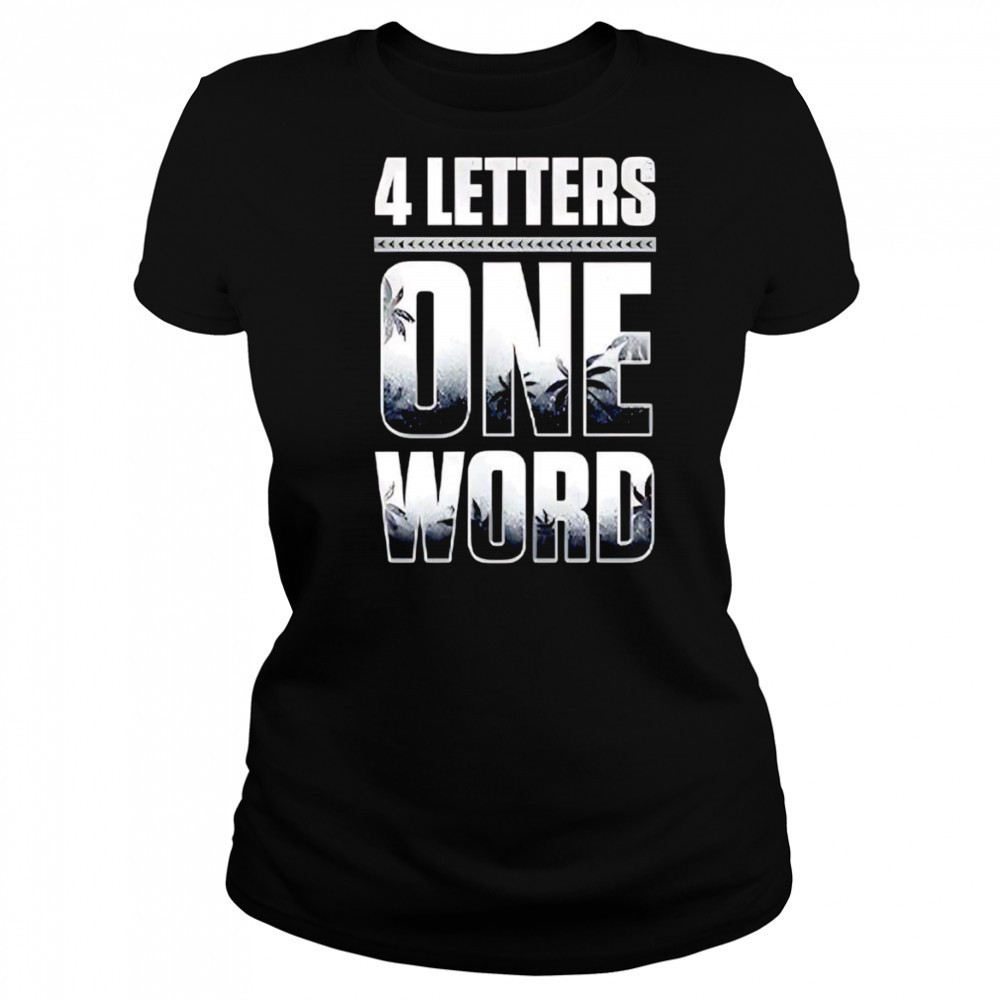 Jey Uso Four Letters One Word shirt Women's T-shirt
