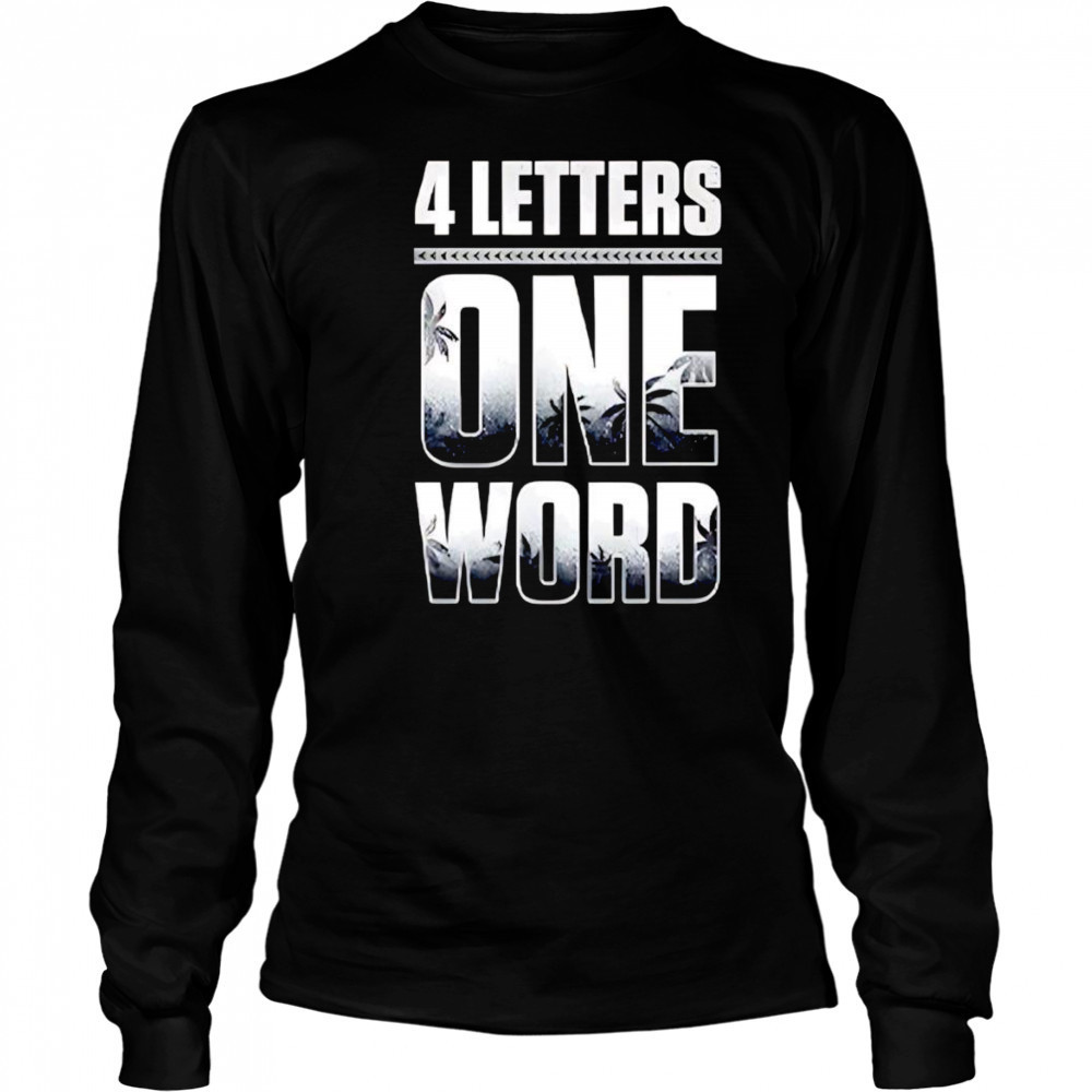 Jey Uso Four Letters One Word shirt Long Sleeved