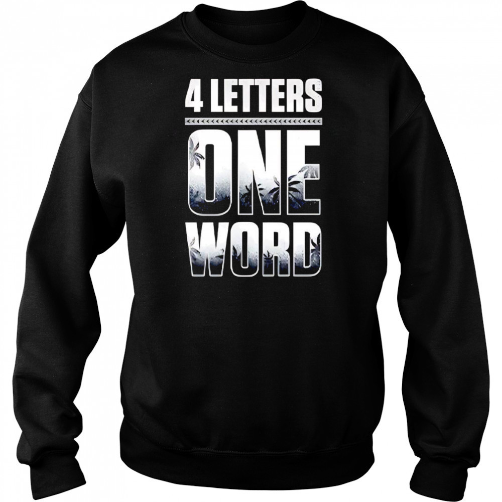Jey Uso Four Letters One Word shirt Hoodie