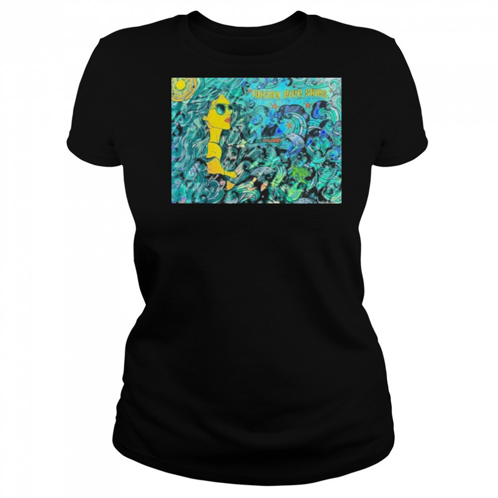 Johnny Blue Skies Charleston South Carolina 2025 Concert At Credit One Stadium On May 23 2025 T shirts Women's T-shirt