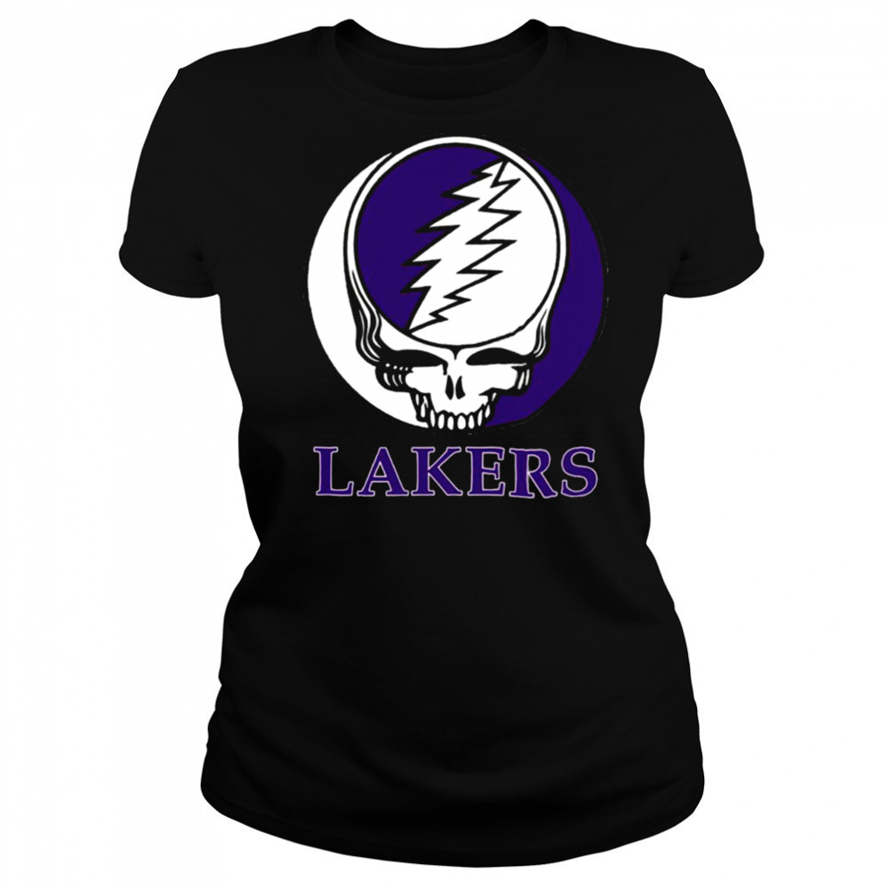 Los Angeles Lakers Grateful Dead logo shirt Women's T-shirt