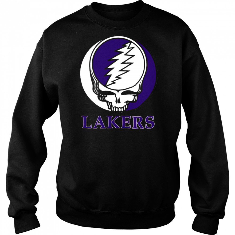 Los Angeles Lakers Grateful Dead logo shirt Hoodie