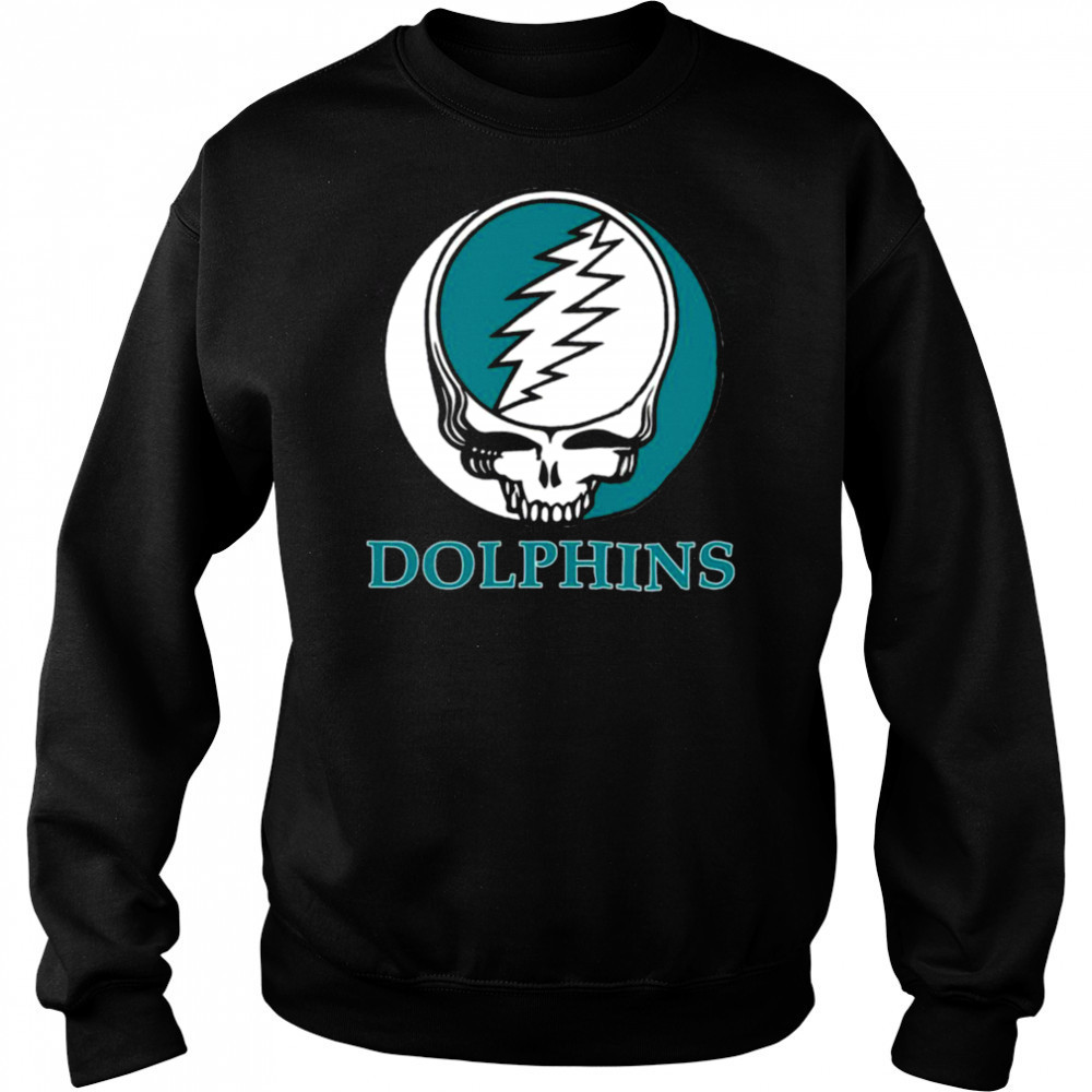 Miami Dolphins Grateful Dead logo shirt Hoodie