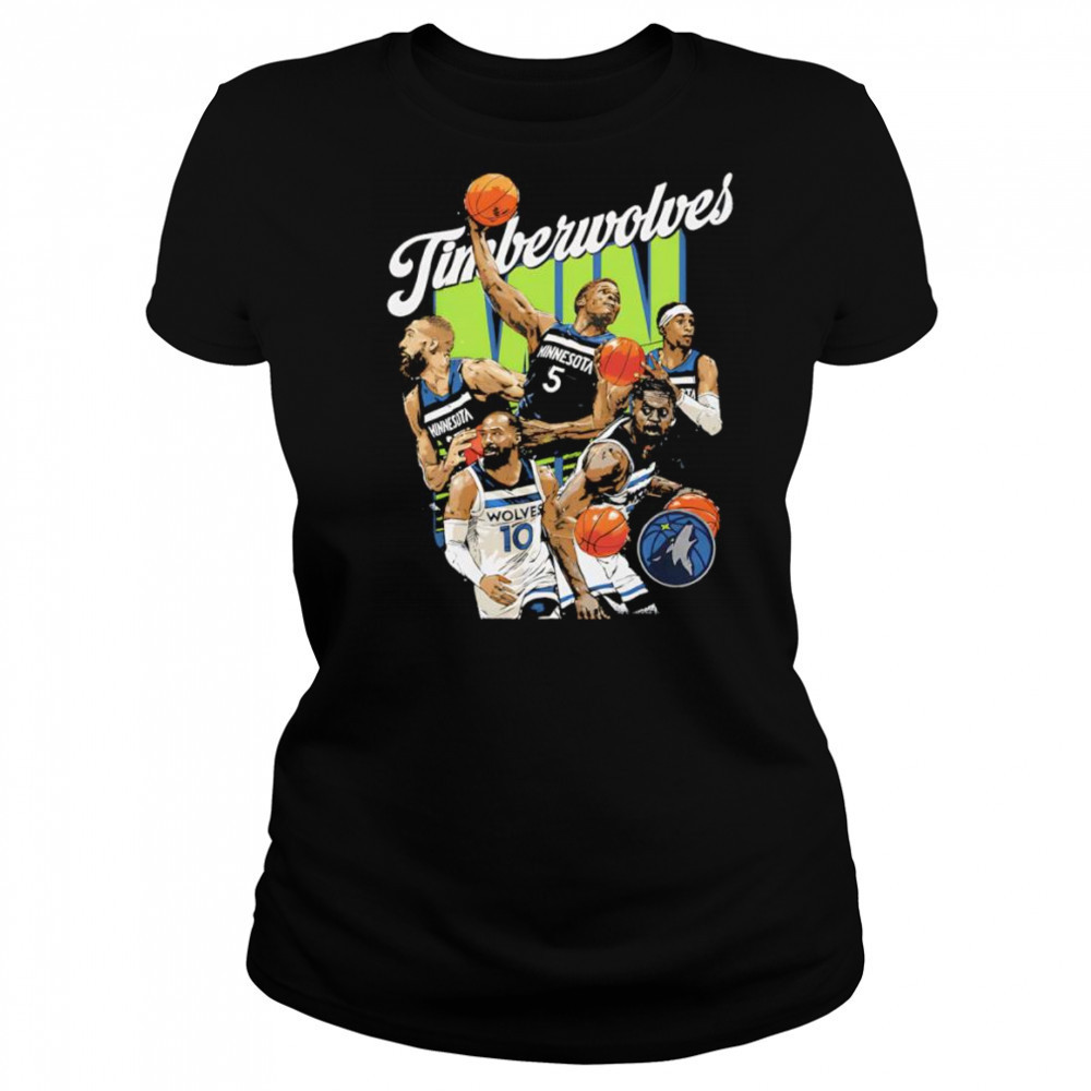 Minnesota Timberwolves Starting 5 shirt Women's T-shirt