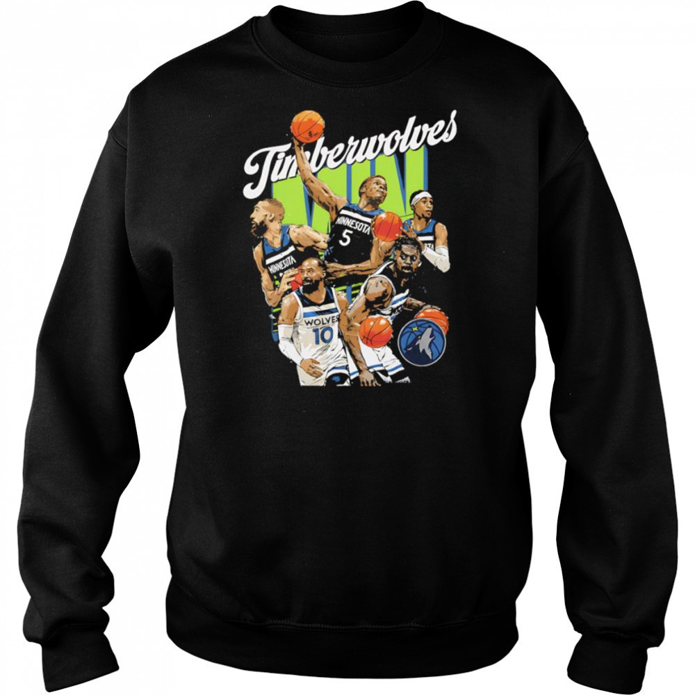 Minnesota Timberwolves Starting 5 shirt Hoodie