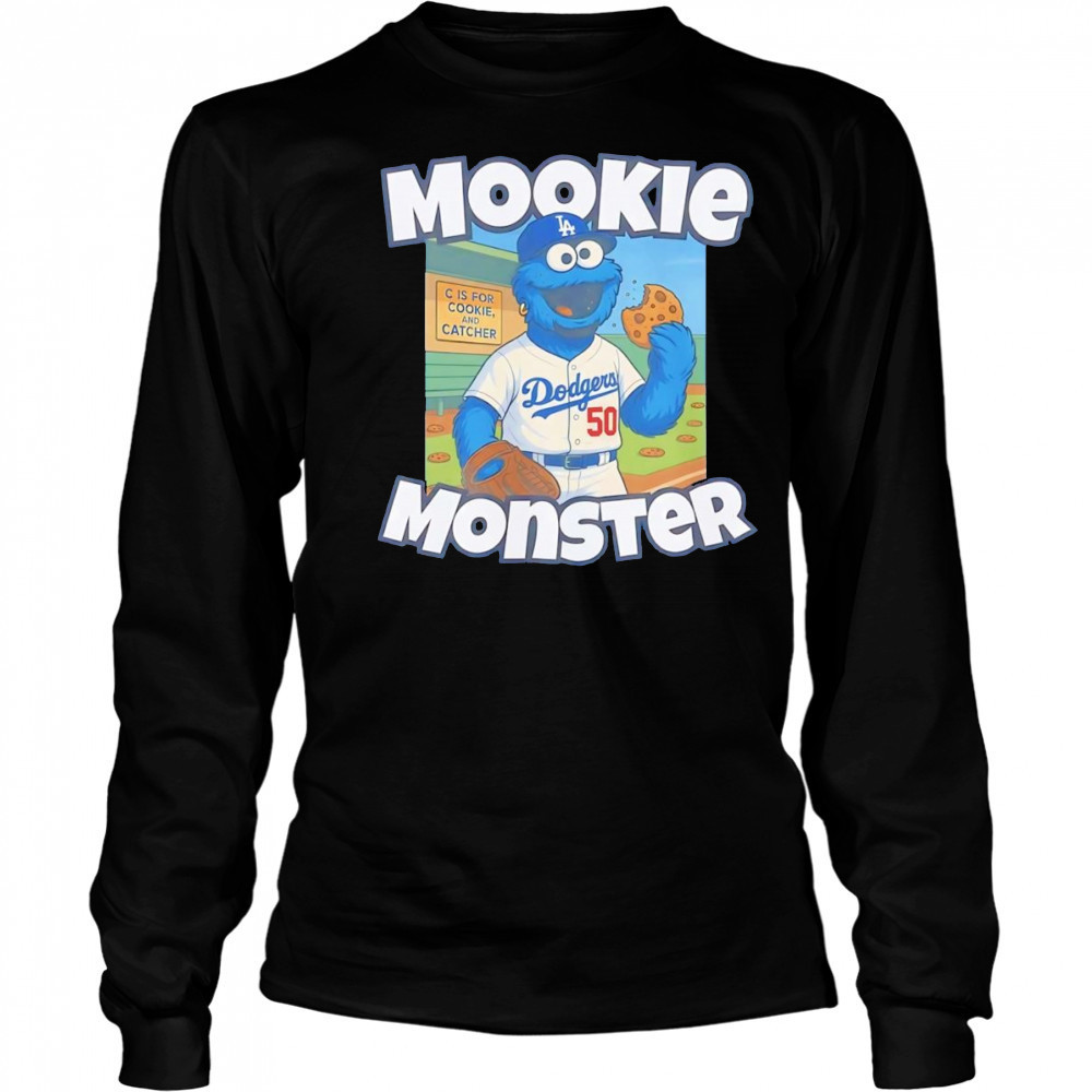 Mookie Monster Los Angeles Dodgers shirt Long Sleeved
