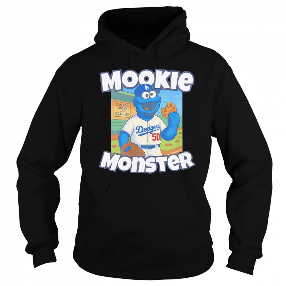 Mookie Monster Los Angeles Dodgers shirt Sweatshirt