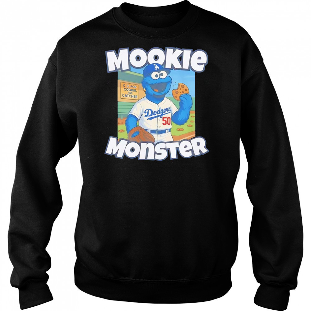 Mookie Monster Los Angeles Dodgers shirt Hoodie