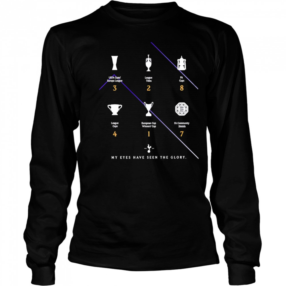 My eyes have seen the Glory Tottenham Spurs shirt Long Sleeved