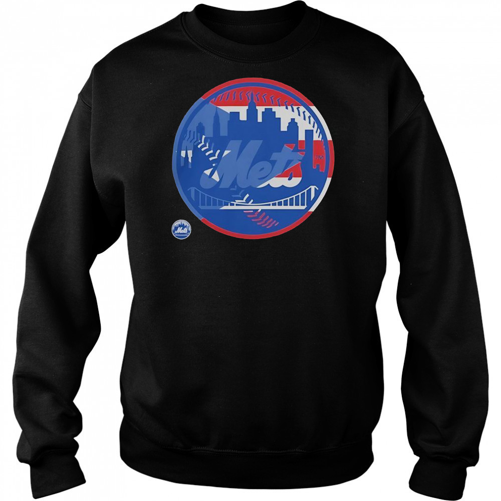 New York Mets Puerto Rican Flag Logo T-Shirt Hoodie