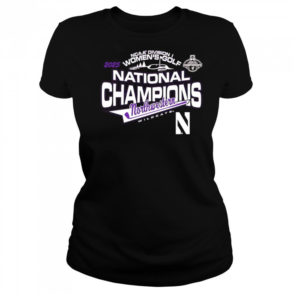 Northwestern Wildcats Women’s Golf National Championship shirt Women's T-shirt