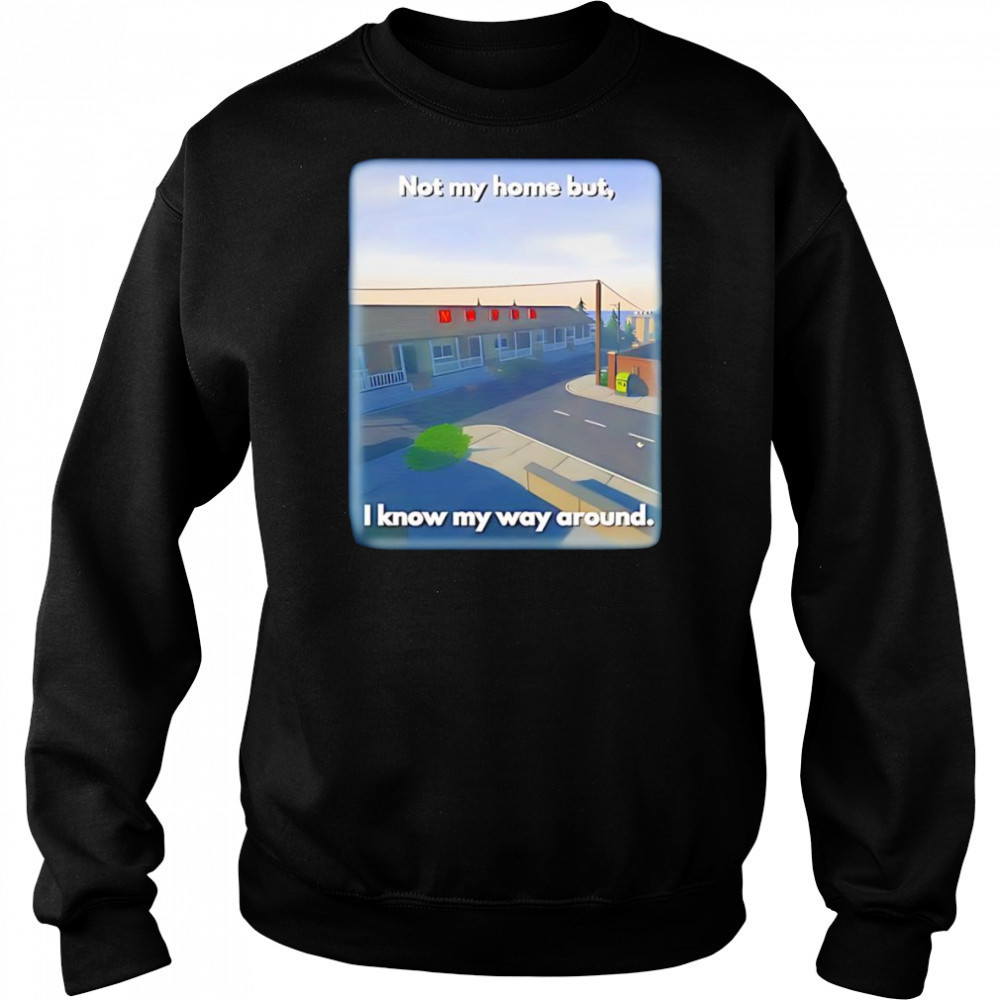 Not My Home But I Know My Way Around shirt Hoodie