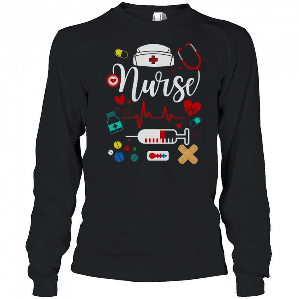 Nurse's Week 2025 Nursing Nurse Life Women shirt Long Sleeved
