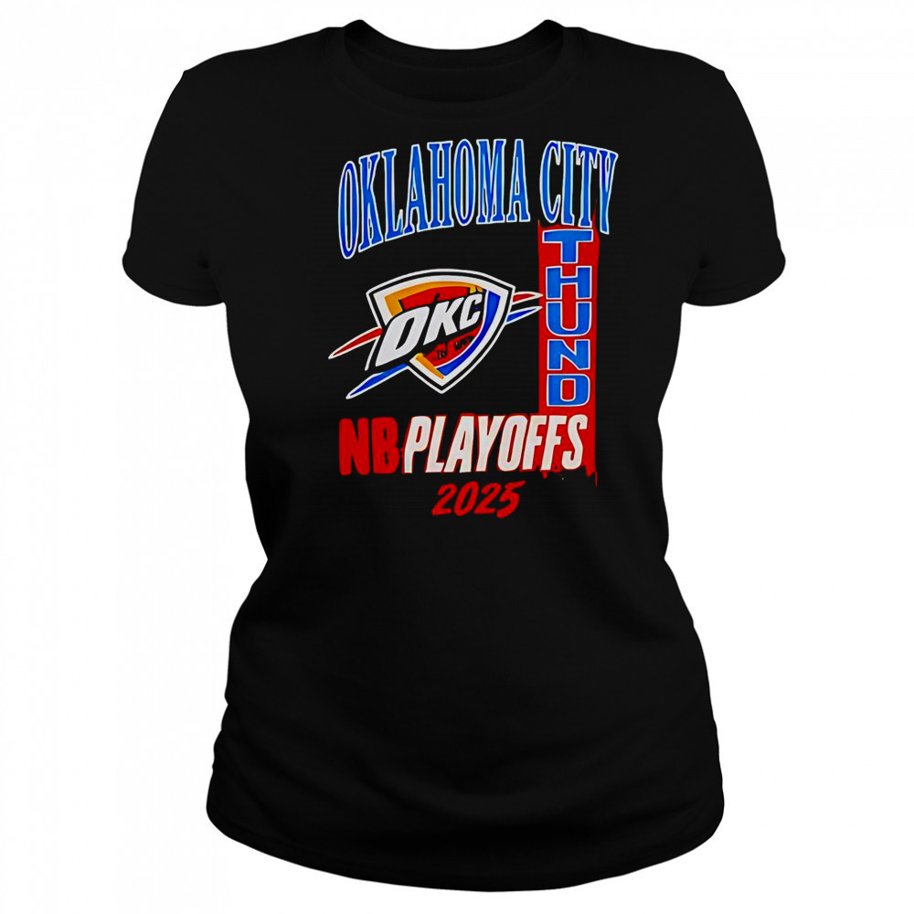 Oklahoma City Thunder NBA Playoffs 2025 Fan T-Shirt Women's T-shirt