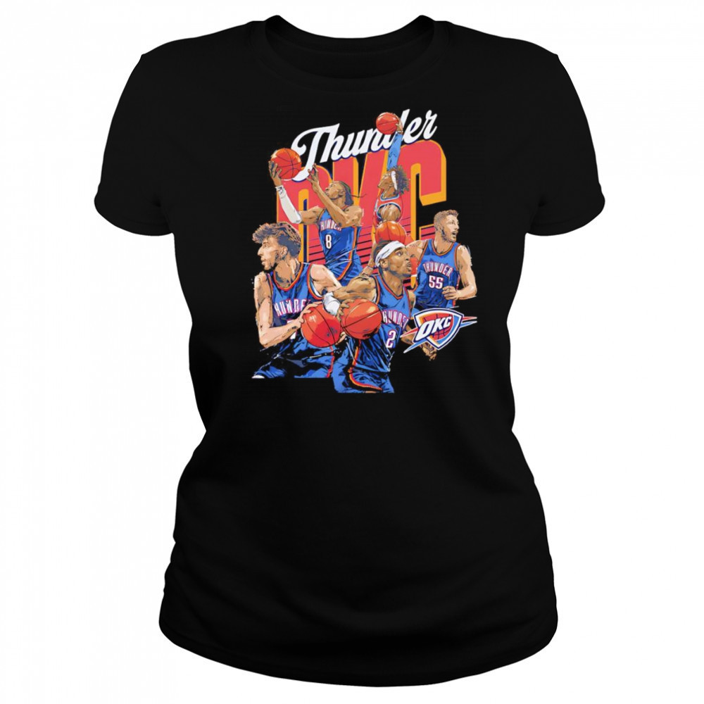 Oklahoma City Thunder Starting 5 shirt Women's T-shirt