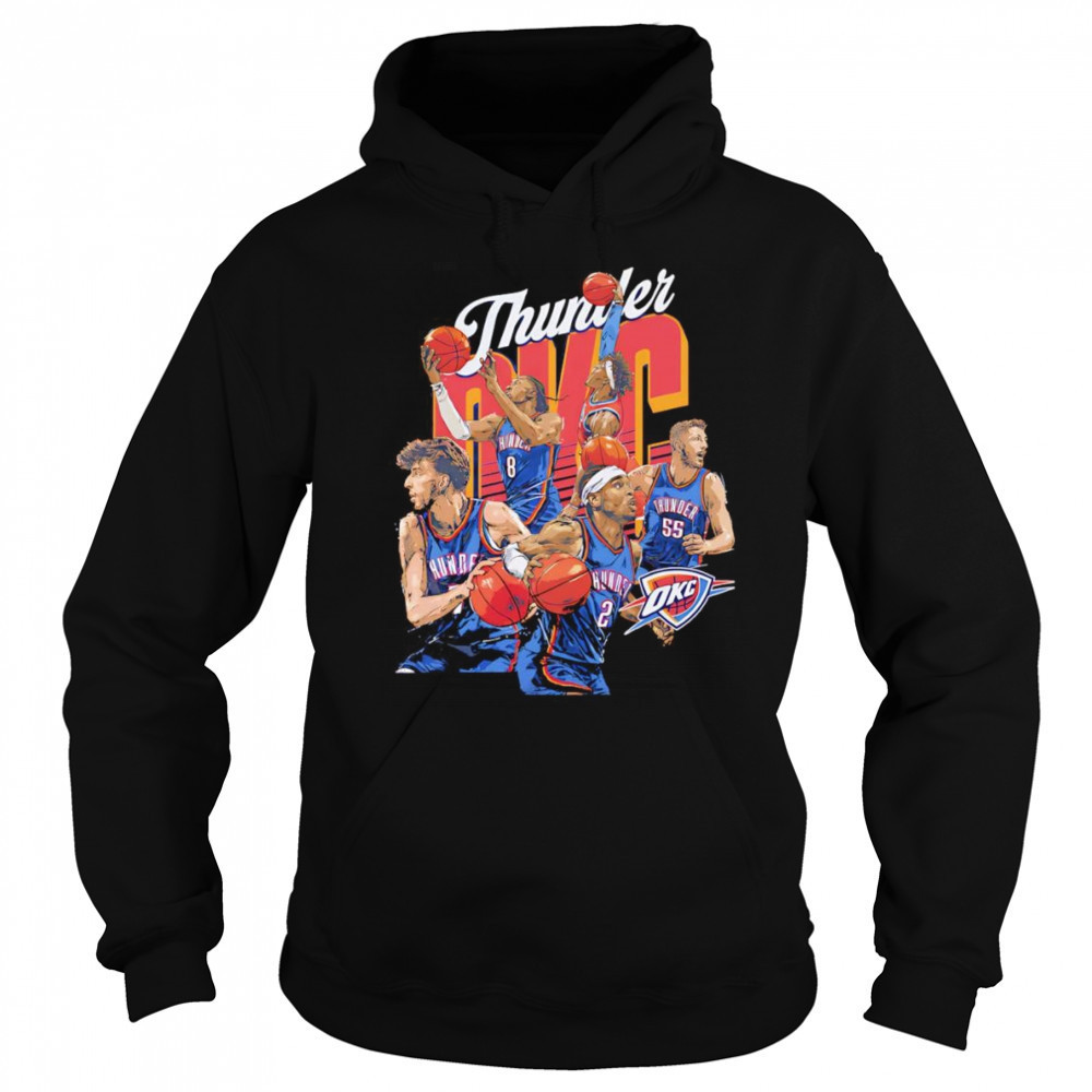 Oklahoma City Thunder Starting 5 shirt Sweatshirt