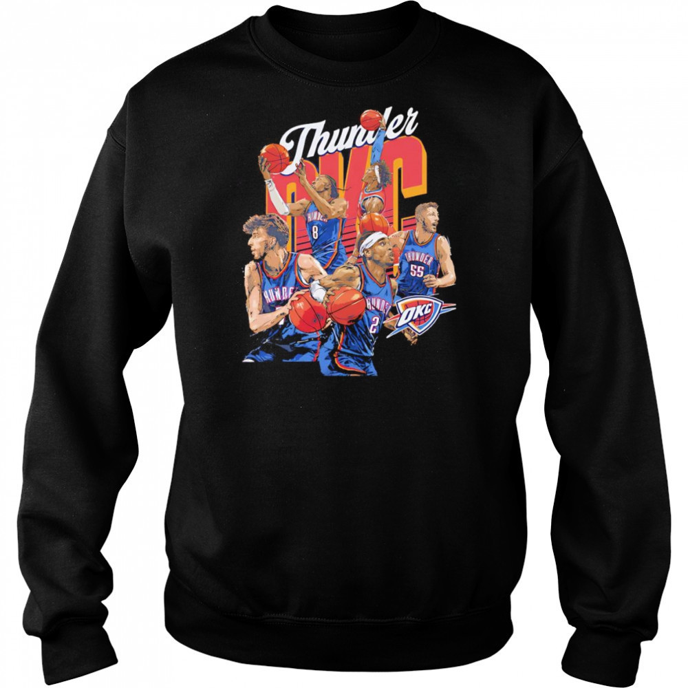 Oklahoma City Thunder Starting 5 shirt Hoodie