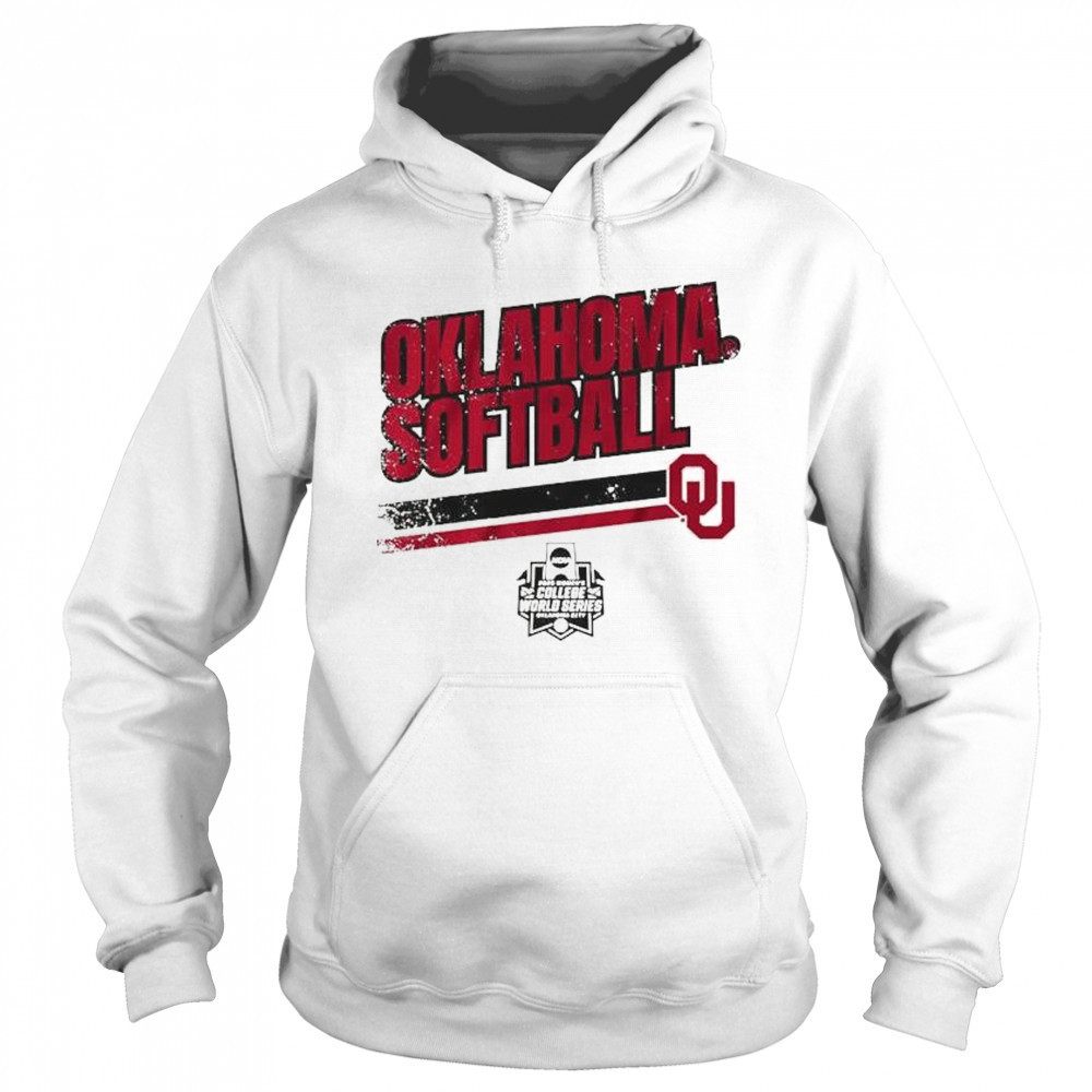Oklahoma Sooners Softball Women’s NCAA College World Series Stripe t-shirt Sweatshirt