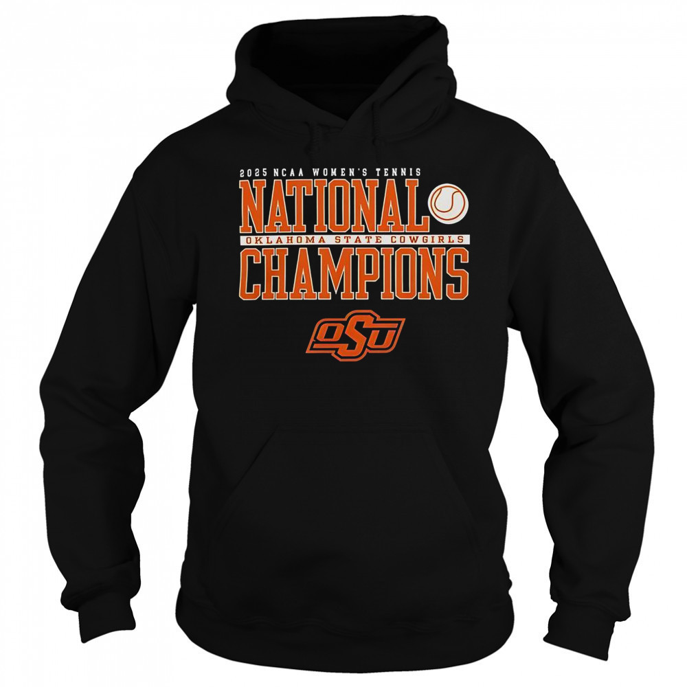 Oklahoma State Cowgirls 2025 NCAA Women’s Tennis National Champions T-Shirt Sweatshirt