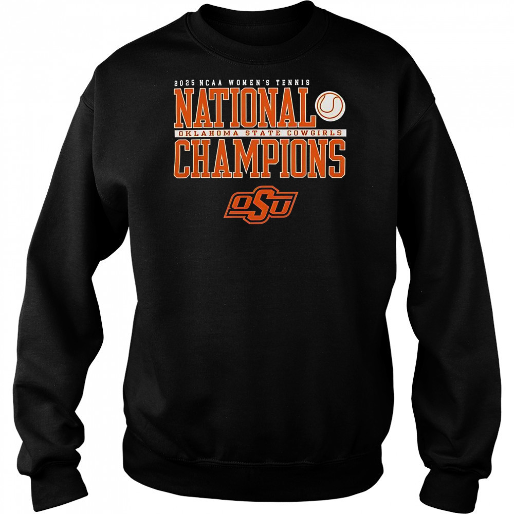 Oklahoma State Cowgirls 2025 NCAA Women’s Tennis National Champions T-Shirt Hoodie