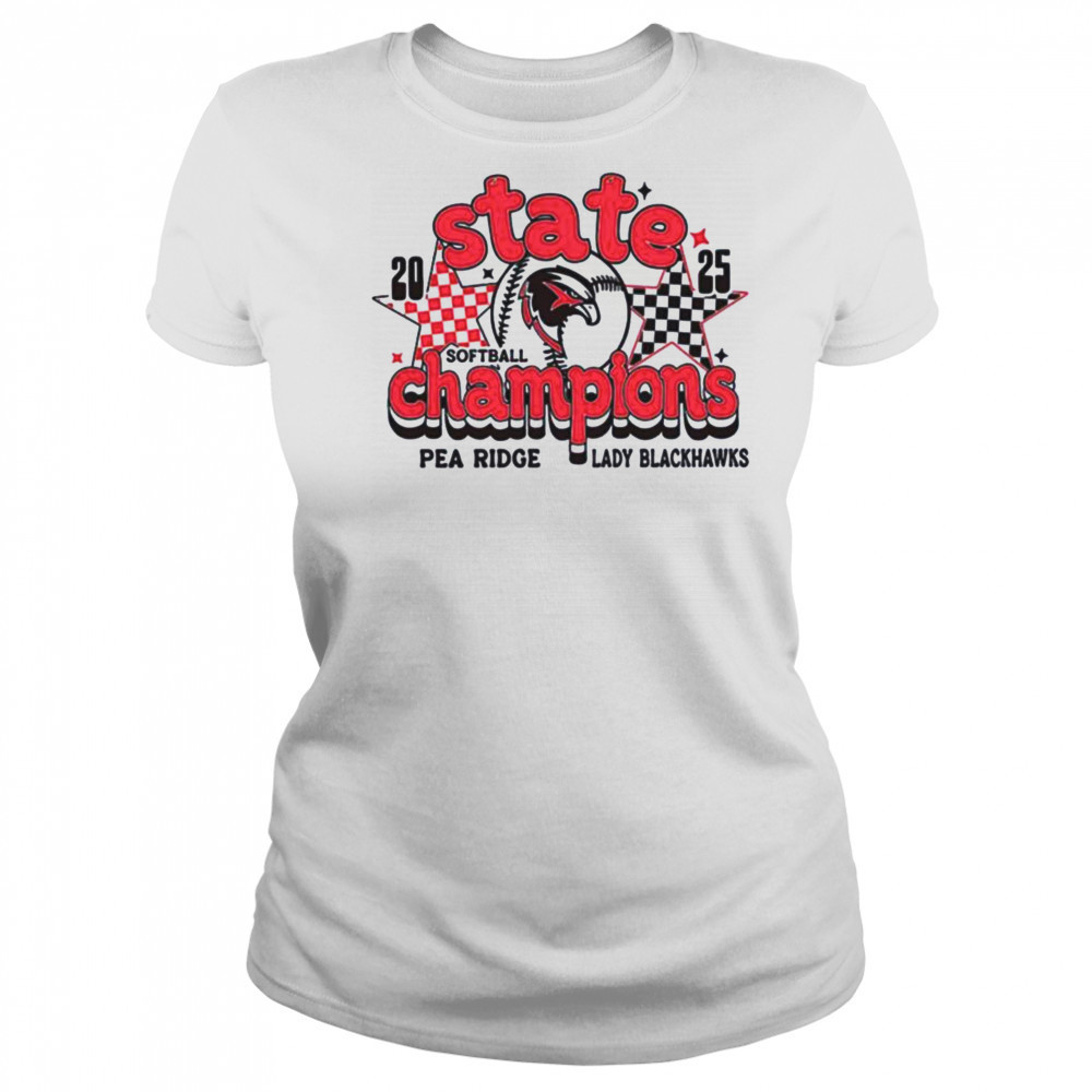 Pea Ridge Lady Blackhawks 2025 State Champions shirt Women's T-shirt