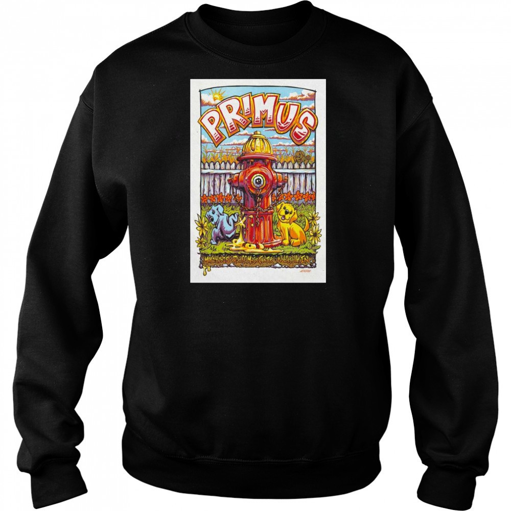 Primus At Ruoff Music Center In Noblesville, IN On May 24 2025 Concert t-shirt Hoodie
