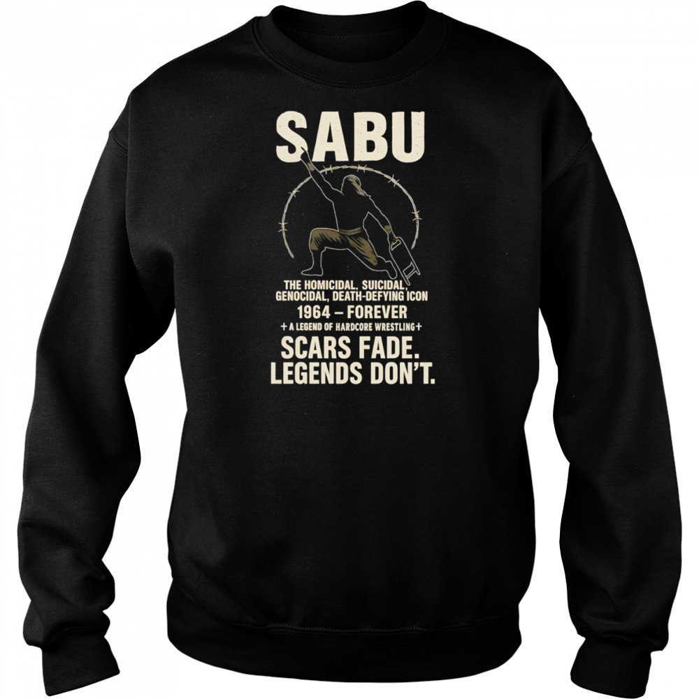 Sabu Pro Wrestling ECW Sabu Legend Wrestling In Memory shirt Hoodie
