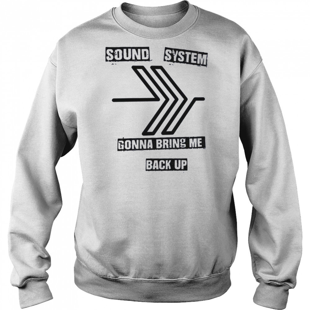 Sound system gonna bring me back up shirt Hoodie