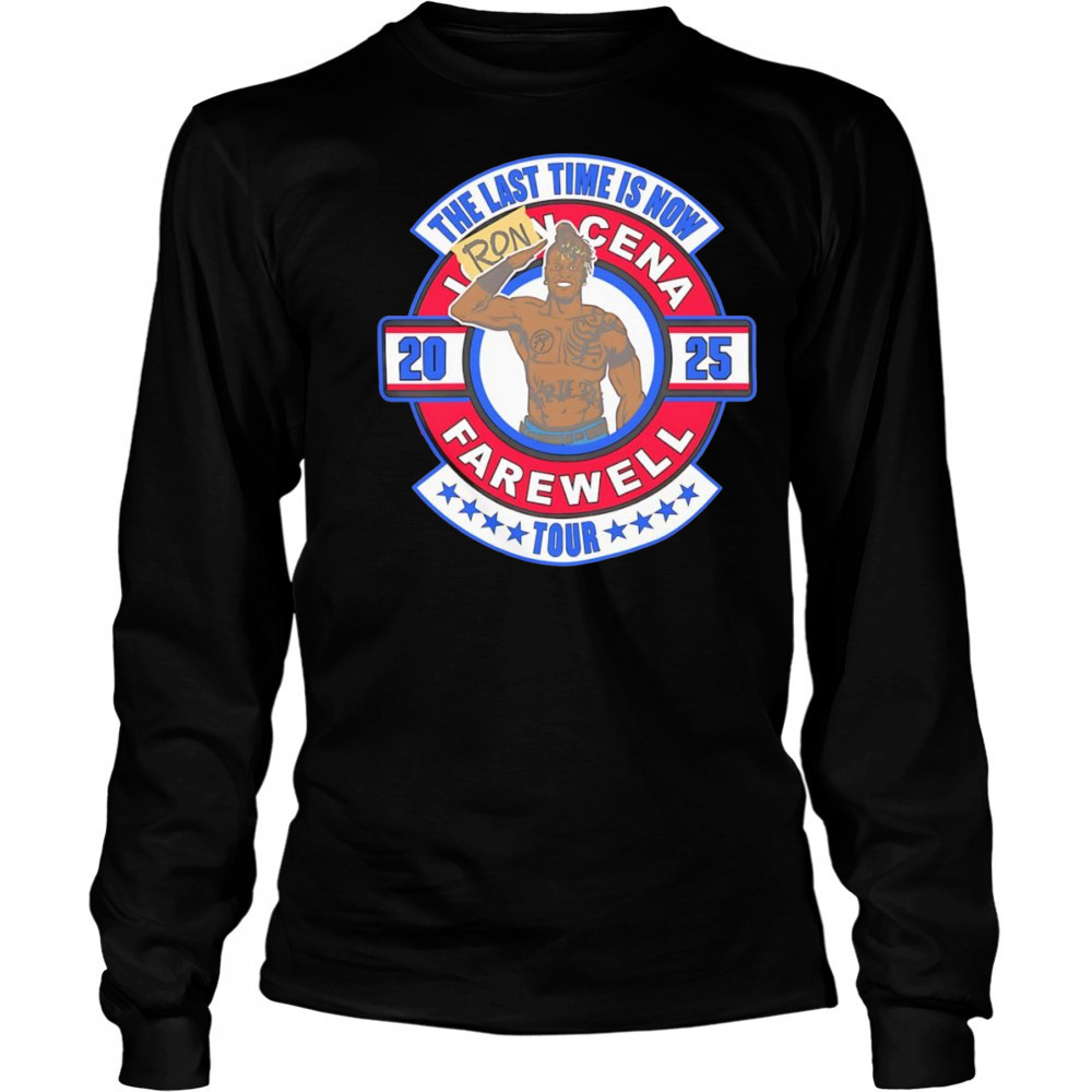 The last time is now Ron Killings Farewell tour 2025 shirt Long Sleeved