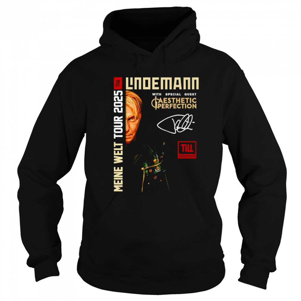 Till Lindemann Festival Tour 2025 with special guest Aesthetic Perfection shirt Sweatshirt