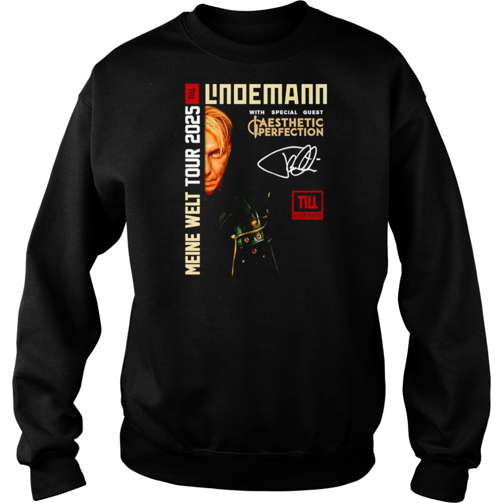 Till Lindemann Festival Tour 2025 with special guest Aesthetic Perfection shirt Hoodie
